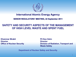 K. Mrabit - Nuclear Safety and Security