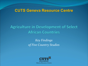Presentation - CUTS Geneva