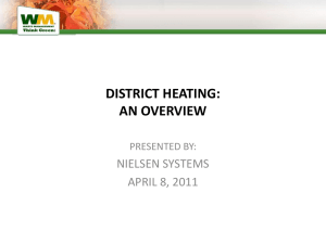 DISTRICT HEATING OVERVIEW AND OPPORTUNITIES