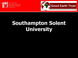 Southampton Solent University Southampton Solent