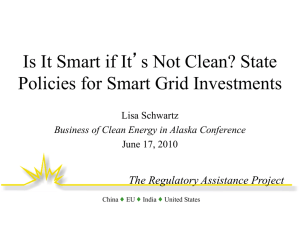 State Policies for Smart Grid Investments