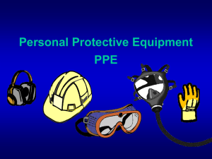 Personal Protective Equipment