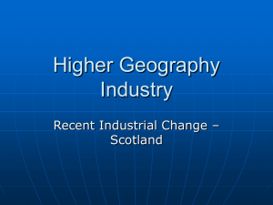 Higher Geography Industry