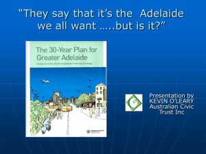 Evaluation of the 30-Year Plan for Greater Adelaide