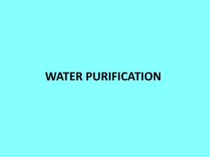 Water Purification PowerPoint