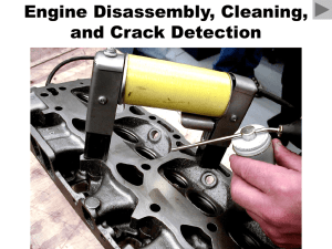 Engine Cleaning @ Crack Detection