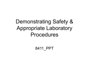 safety - Instructional Material Services