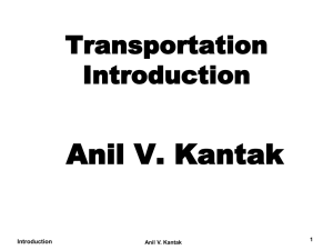 Traffic Introduction