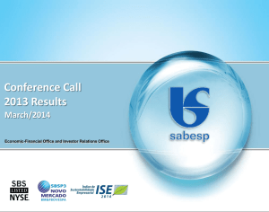 Conference Call 4Q13 Results