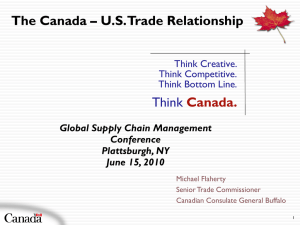 The Canada - Global Supply Chain Management Conference