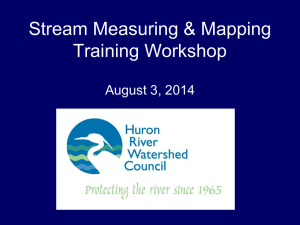 2014MeasureMap - Huron River Watershed Council