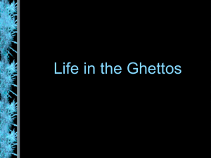 Life in the Ghettos - Freeman Public Schools