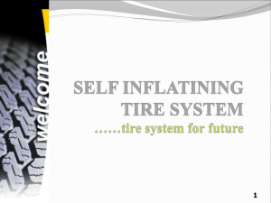 SELF INFLATING TYRE SYSTEMS