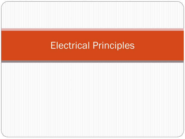 Electrical Principles updated 