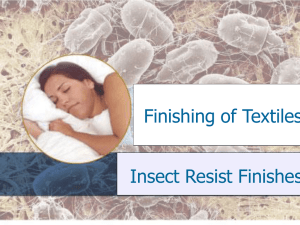 2 Chemistry of Insect Resist Finishes