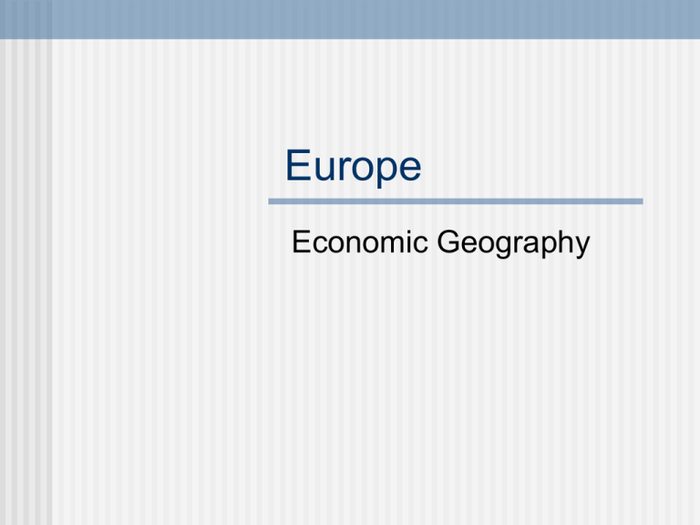 Europe Econ Willis High School