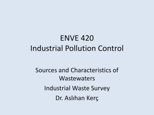 Industrial Waste Survey