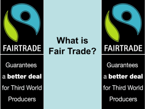 What is Fair Trade? Learning Objectives