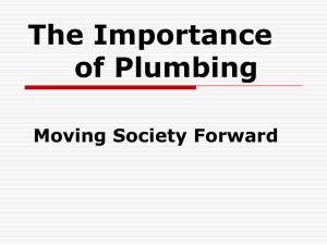 Plumbing & Society Development
