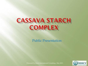 Cassava Starch Complex