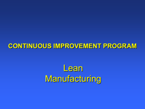 WHAT IS LEAN