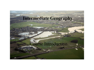 Intermediate Geography