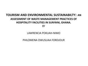 TOURISM AND ENVIRONMENT-1
