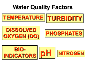 Water Quality PPT - Mrs. Meadows Science