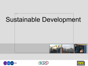 Sustainable Development 5