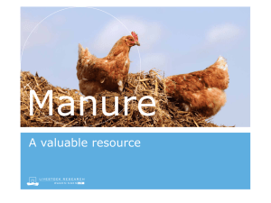 Manure: a valuable resource