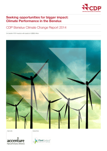 Benelux Climate Change Report 2014