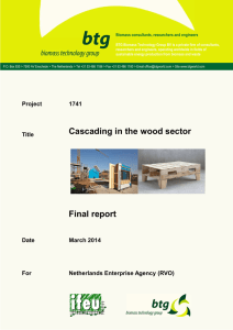 Cascading in the wood sector Final report