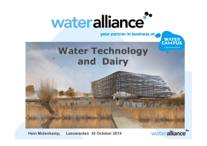 Water Alliance WaterCampus 30 okt 2014