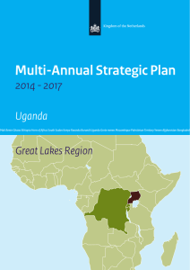 Multi-Annual Strategic Plan Uganda 2014