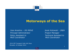 Motorways of the Sea