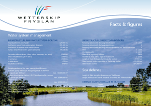 Facts & figures - Wetterskip Fryslân