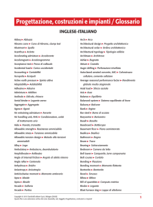 Glossario inglese-italiano - Zanichelli online per la scuola