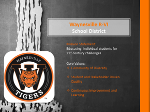 Academics - Waynesville School District