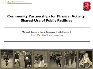 Shared-Use of Public Facilities