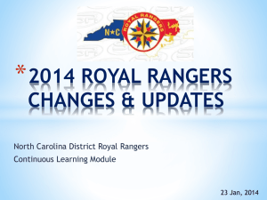 2014 RR Changes & Updates