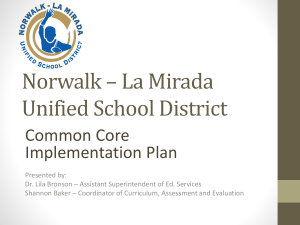 Norwalk-La Mirada Unifed School District