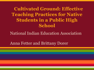 overview - National Indian Education Association