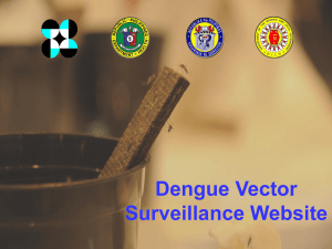 dengue vector surveillance website_30Oct2013