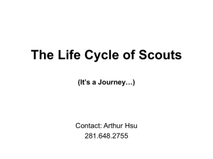 Boy Scout Life Cycle