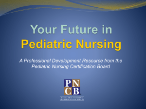 Your Future in Pediatric Nursing PowerPoint Guide