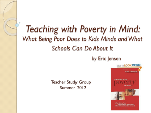 Teaching with Poverty in Mind: What Being Poor Does to Kids Minds