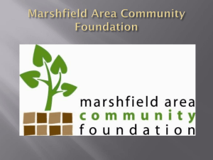 Marshfield Area Community FOundation