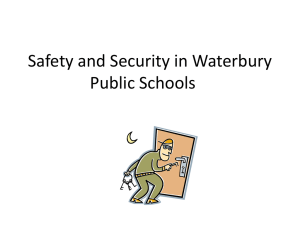 shelter in place - Waterbury Public Schools