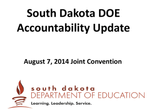 Updates on School Accountability convention presentation
