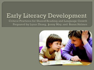 Addressing Disparities in Early Childhood Language and Literacy